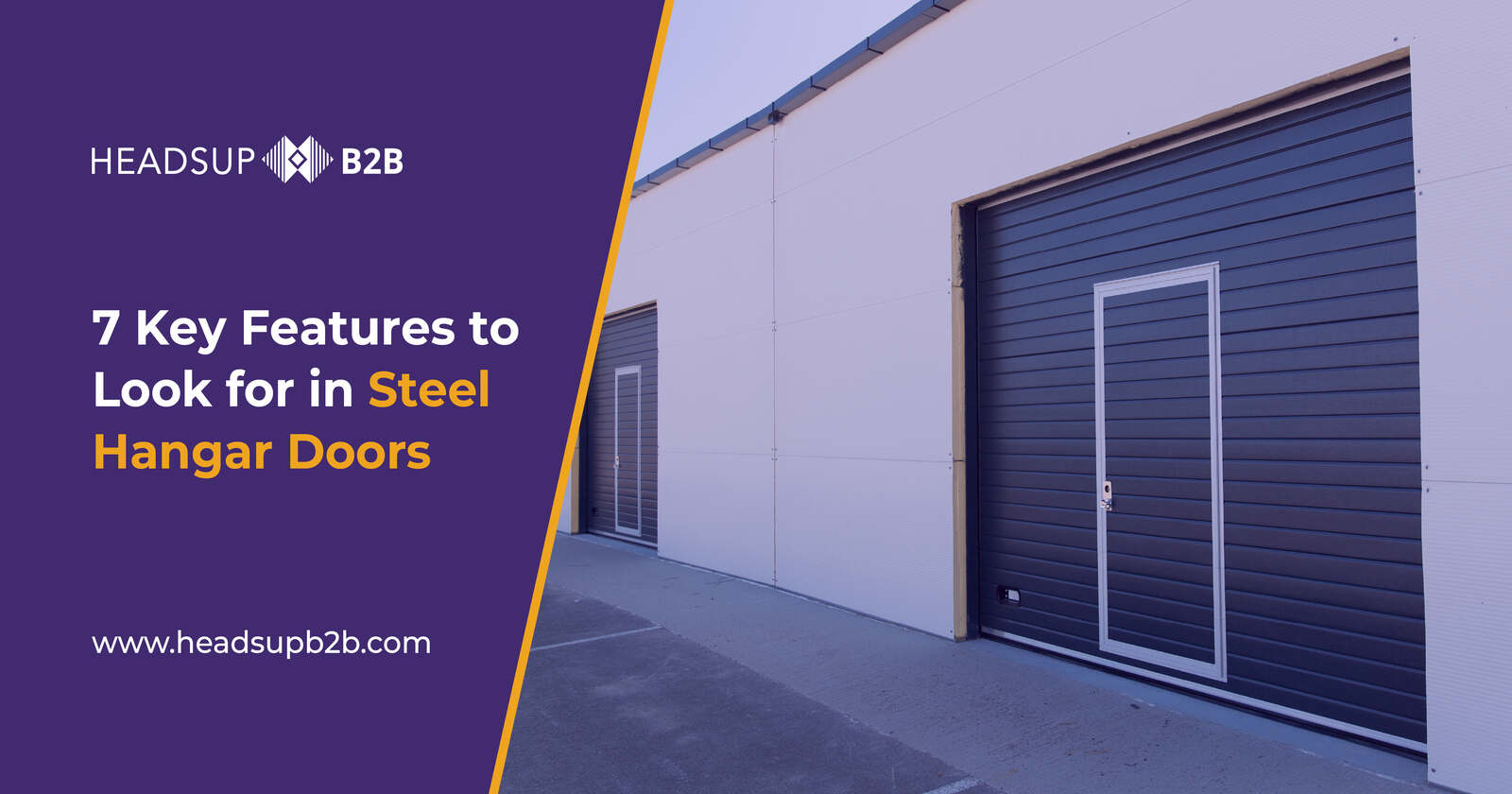 7 Key Features to Look for in Steel Hangar Doors