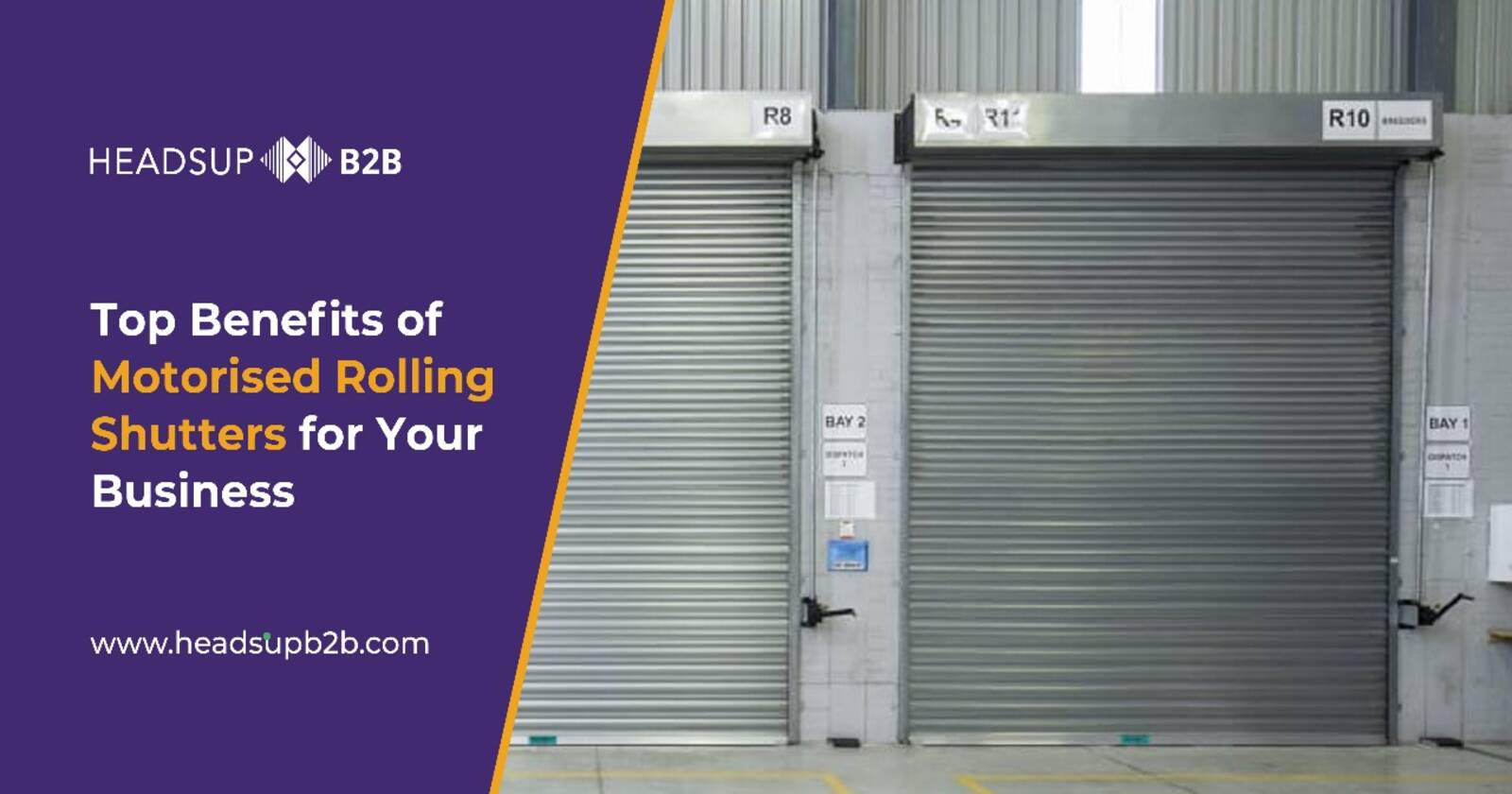 Top Benefits of Motorised Rolling Shutters for Your Business