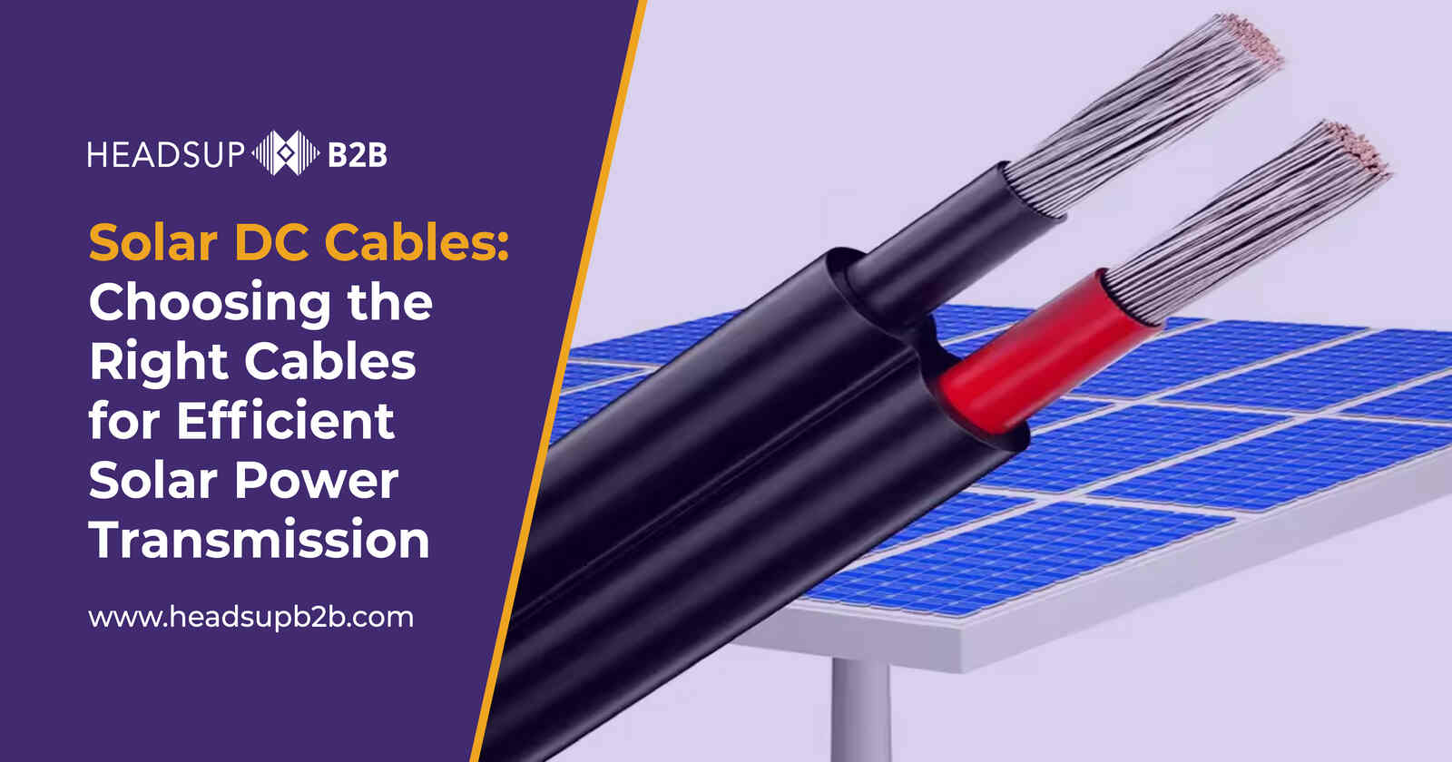 Solar DC Cables: Choosing the Right Cables for Efficient Solar Power Transmission