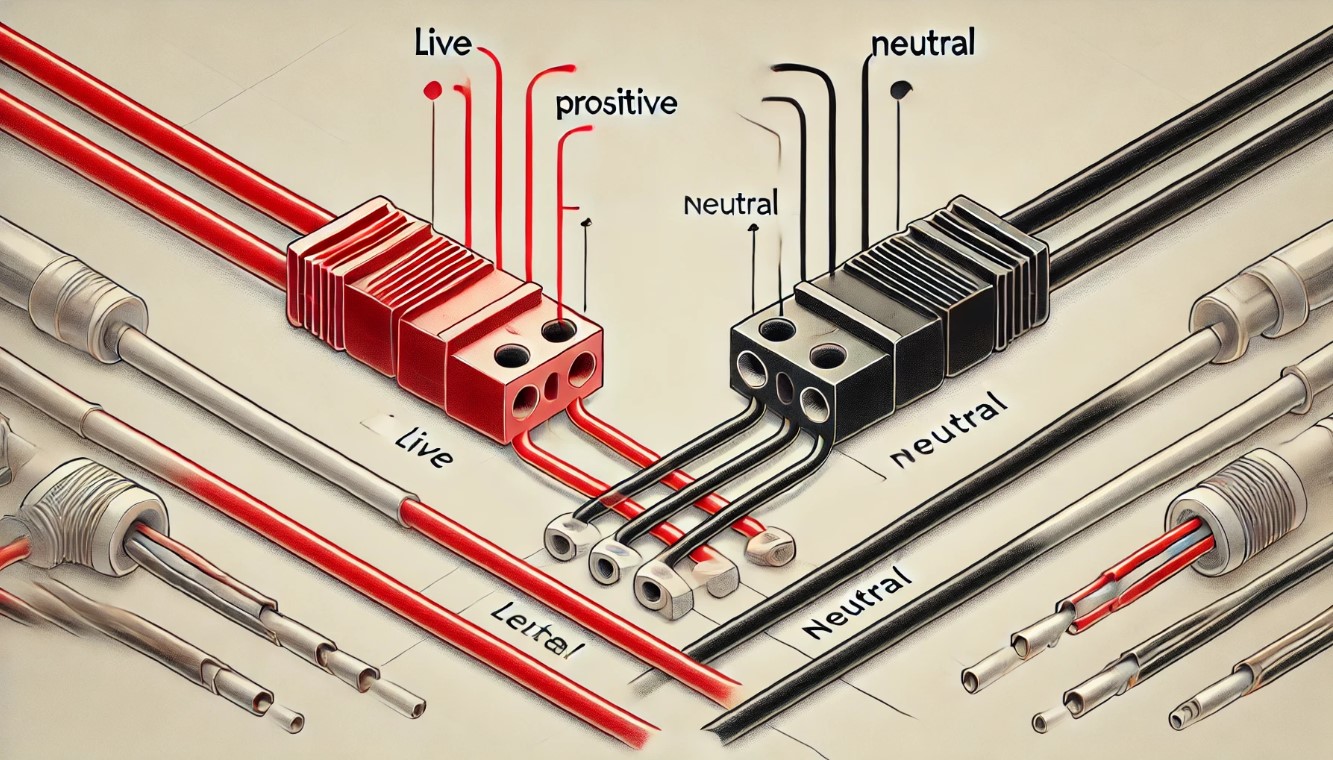 What is the Difference Between a Red Wire and a Black Wire in an Electrical System?