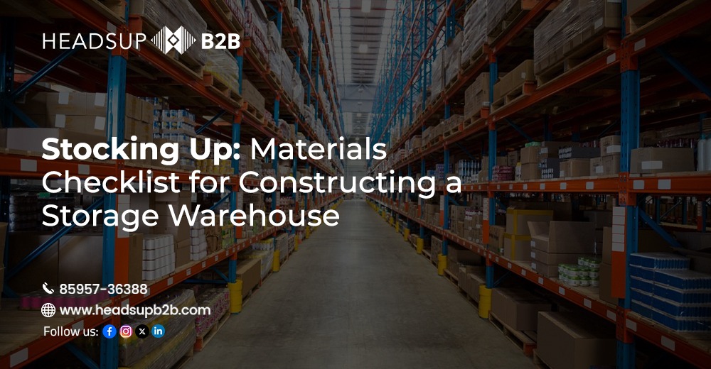 Stocking Up: Materials Checklist for Constructing a Storage Warehouse