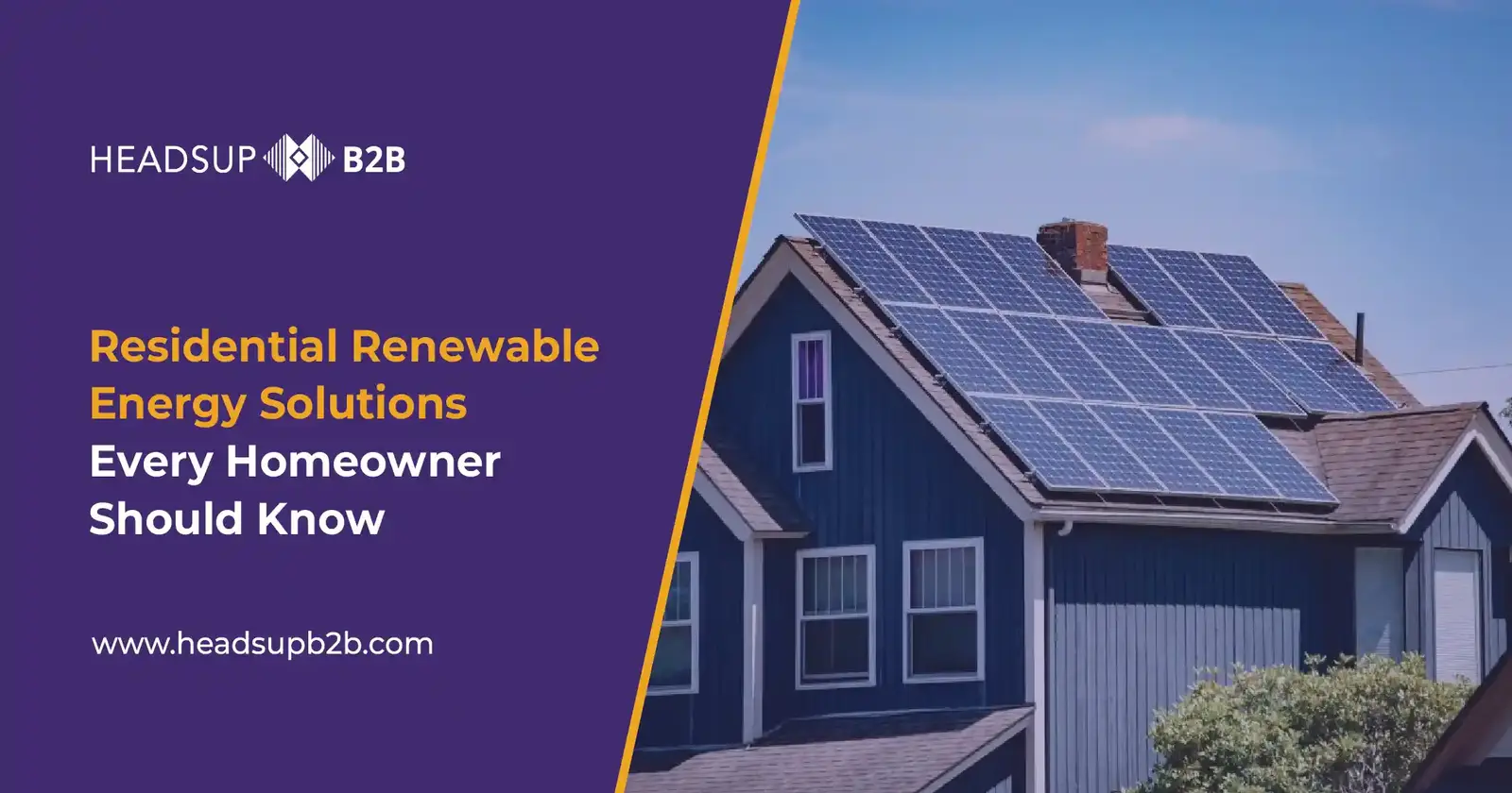 Residential Renewable Energy Solutions Every Homeowner Should Know