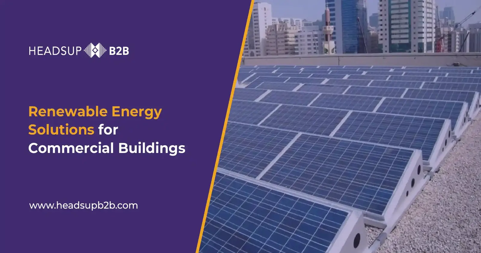 Renewable Energy Solutions for Commercial Buildings