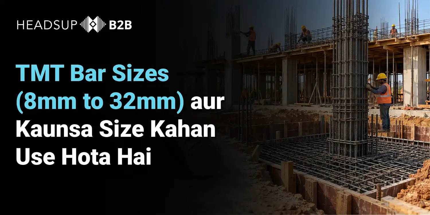 TMT Bar Sizes (8mm to 32mm) Which Size Is Used Where