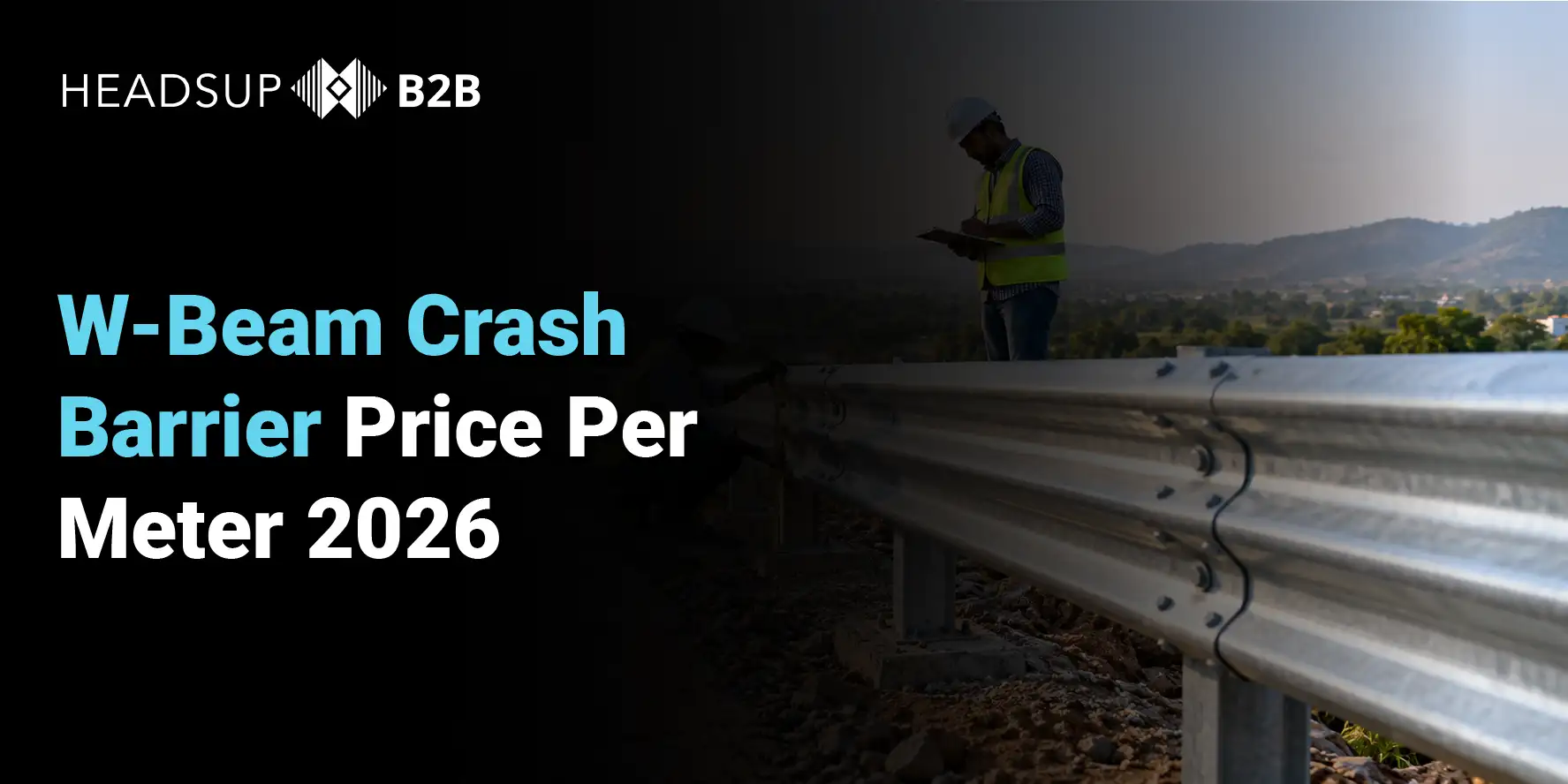 W-Beam Crash Barrier Price Per Meter 2026